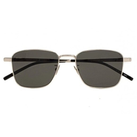 NEW SAINT LAURENT SUNGLASSES SILVER WOMEN EYEWEAR SAINT LAURENT SL529 002